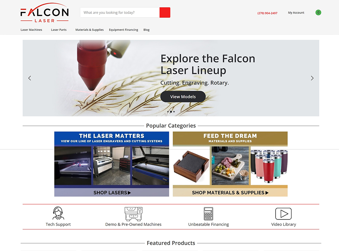 Case Study - Falcon Laser